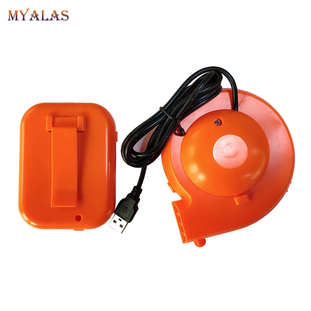 Large Air Volume Blower USB Battery Powered Blower Fan - Portable ...