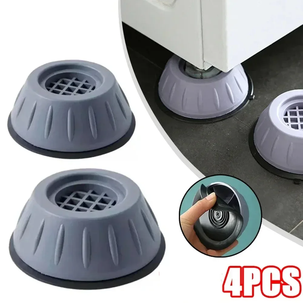 4/8PCS Rubber Shockproof Foot Anti-skid Pad Silent Anti-skid Pad Washing Machine Bracket Shock Absorber Bracket Fittings