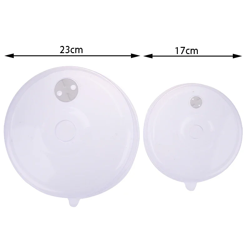 Food Cover Plastic Microwave Oven Special Heating Anti-splash Oil Preservation Cover Clear Lid Safe Vent Kitchen Tools Cocina food cover microwave cover