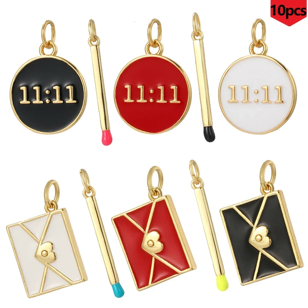 10 Stück Bohemian Bag Match Charm Dijes Schmuck Produktion Produkt Hochwertige Diy Frau Halsketten Armbänder Ohrringe Großhandel