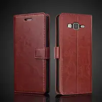 Card Holder Cover Case for Samsung Galaxy J5 2015 J500F J500 Pu Leather Flip Cover Retro Wallet Phone Case Business Fundas Coque 1