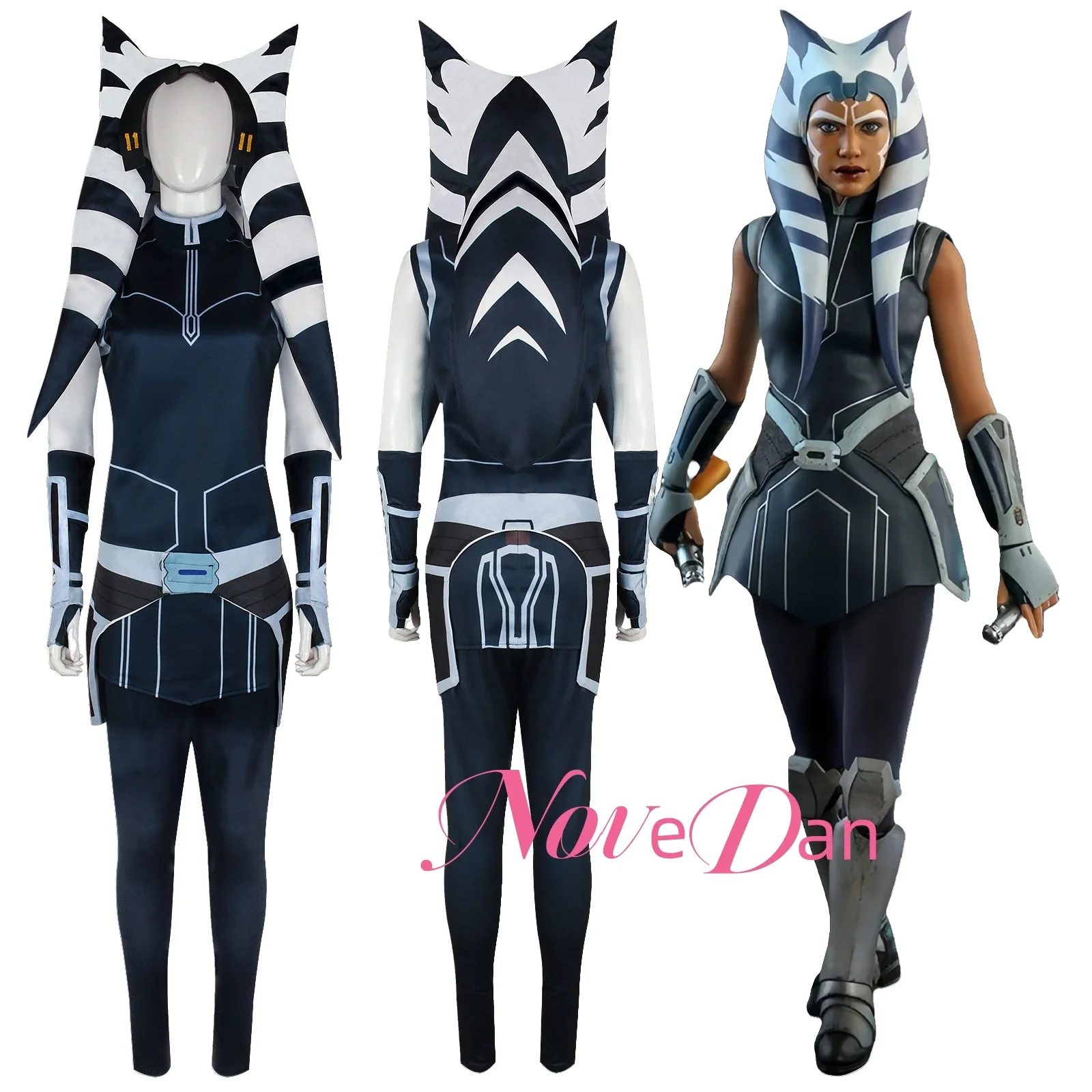 STAR WARS AHSOKA スターウォーズ　アソーカ　コスプレ M Scb395866a2b34158bd1e82df8f79c