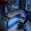 Standing Desk with LED,Electric Computer Desk,48 x 24 Inch Adjustable Desks Height with 3 Memory Preset,Sit Stand Up Desks 1