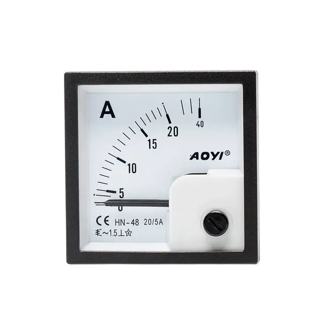 Hn-48 Egy Tűmérők Hozzárendelése 5A 10A 20A 450 V Ac Dc Voltméter Ampermeter