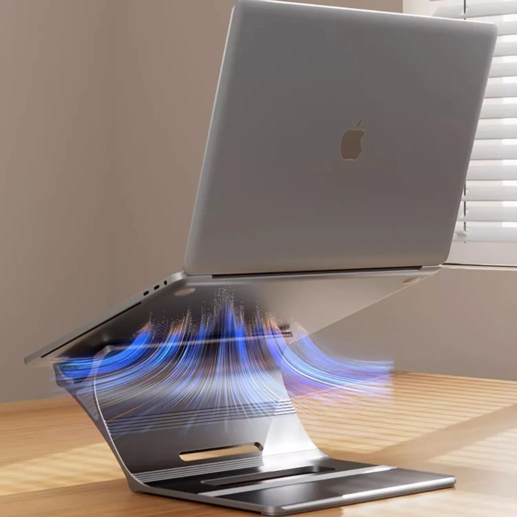 노트북 스탠드 데스크탑 조정 가능한 합금 노트북 책상 스탠드 지원 11-17 인치 Macbook Pro 컴퓨터 홀더 스탠드 액세서리
