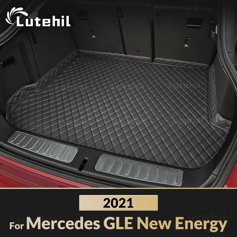 

Lutehil Car Trunk Mat For Mercedes Benz GLE Class Coupe New Energy 2021Custom Waterproof Car Trunk Mat AUTO Tail Boot
