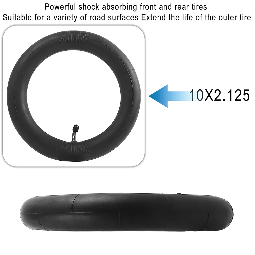 Description Picture 3 of itemRubber 10x2.125Inner Tube Tire Pneumatic 10x2.125 Camera With 10 Inch Inner Tube For Electric Scooter Balance Car Parts
