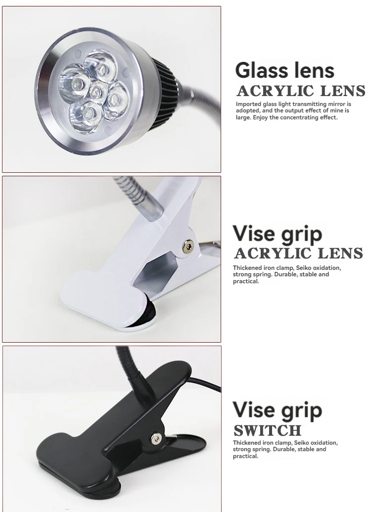 5V 3W Mobile Phone Maintenance Green Oil Curing Lamp UV Lamp Fast Drying Green Oil Glue USB Power Supply