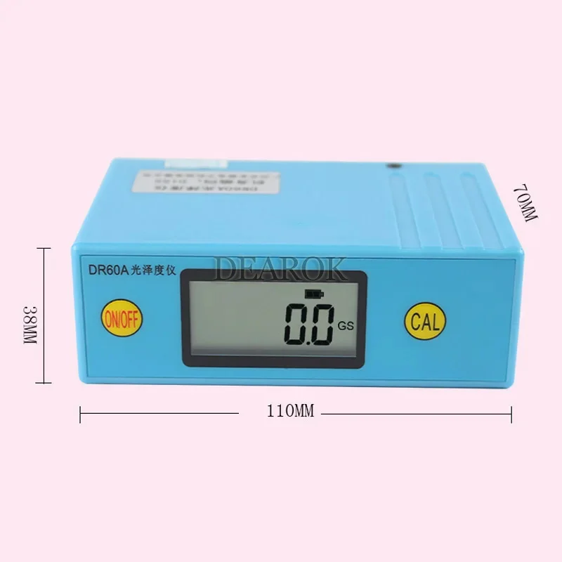 Gloss Meter Paint Ink Tile Ceramic Surface Gloss Measuring Instrument Equipment Marble Tester for Car paint