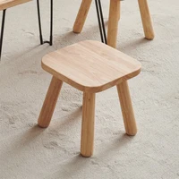 Tabouret Proxy de Alicante en Bois Massif, Petit Tabouret de Document de Brochure pour le Salon, l'Entrée, la Chambre à Coucher, la Cuisine, 1 Pièce 6