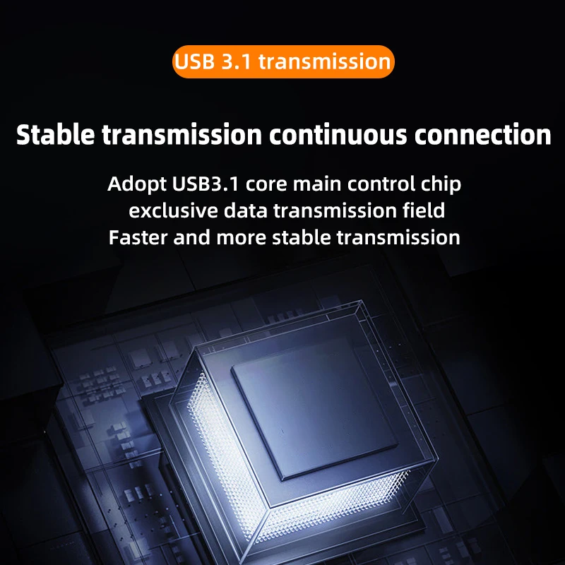 รูปสินค้า อะแดปเตอร์ USB-A ถึง Type-C 90 องศา 10Gbps
