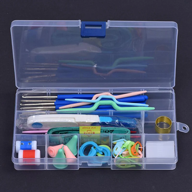 52 piece crochet Set Soft Grip Crochet Treatment Knitting needle kit DIY hand knitting art tools
