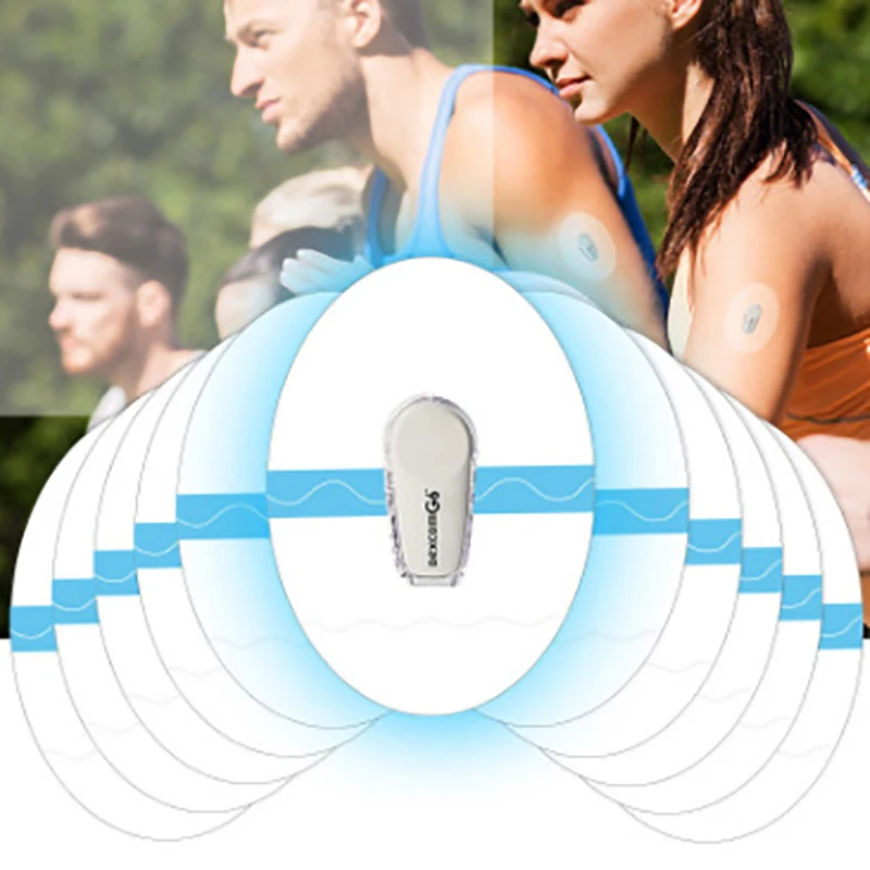 

5 шт., водонепроницаемые прозрачные клейкие патчи для душа Dexcom G6