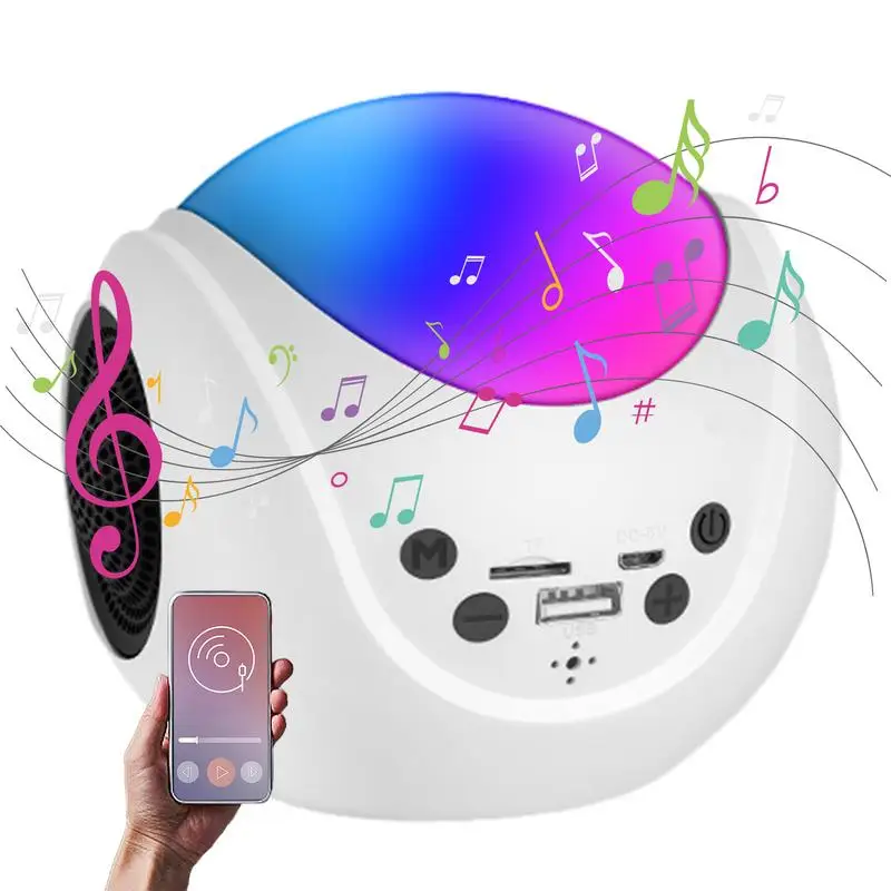 

Wireless Speaker Desktop Colorful RGB Night Light Lamp For Home Party Men Gift For Women Teens Kids Outdoor Wireless Speakers
