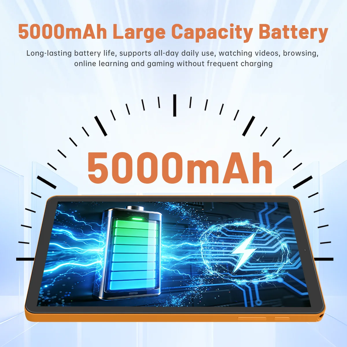 ANRY 8,68 Zoll Android 16 4G Smartphone mit Anruffunktion, T616 Octa-Core-Prozessor, 16 GB RAM, 64 GB ROM, 5000 mAh Akku, WLAN, GPS, 2026 GB Tablet-PC mit SD-Kartensteckplatz_voghion.com