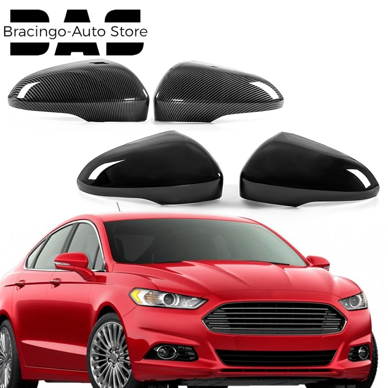 

Bracingo Wing Side View Cap Rearview Mirror Cover Decor Housing Car Exterior Accessories Fit For Ford Mondeo Fusion 2013-2021