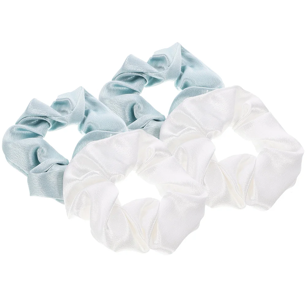 

4pcs Hair Ties Ropes Ponytail Holder Elastic Hair Ropes Scrunchies Hair Accessories