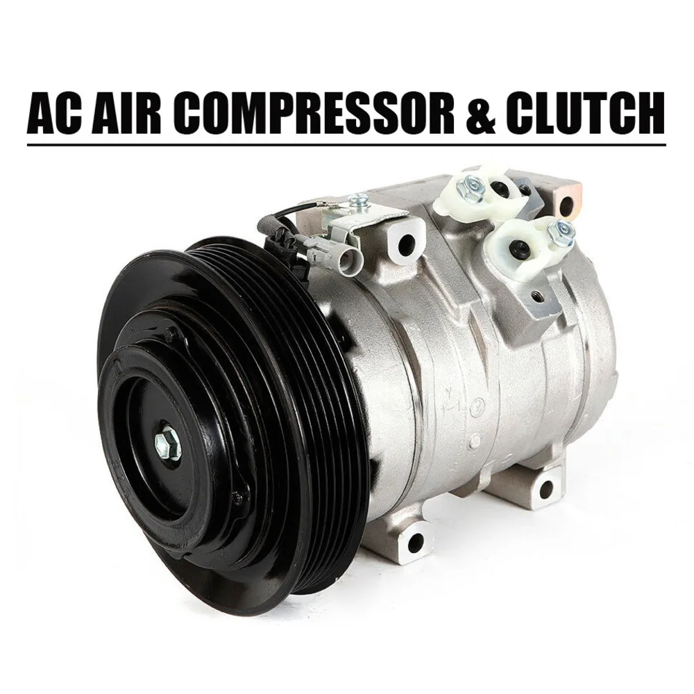 

Air Conditioner Compressor Durable AC A/C Compressor w/Clutch For 2003 2004 2005 2006 2007 2008 Toyota Corolla / Matrix 1.8L