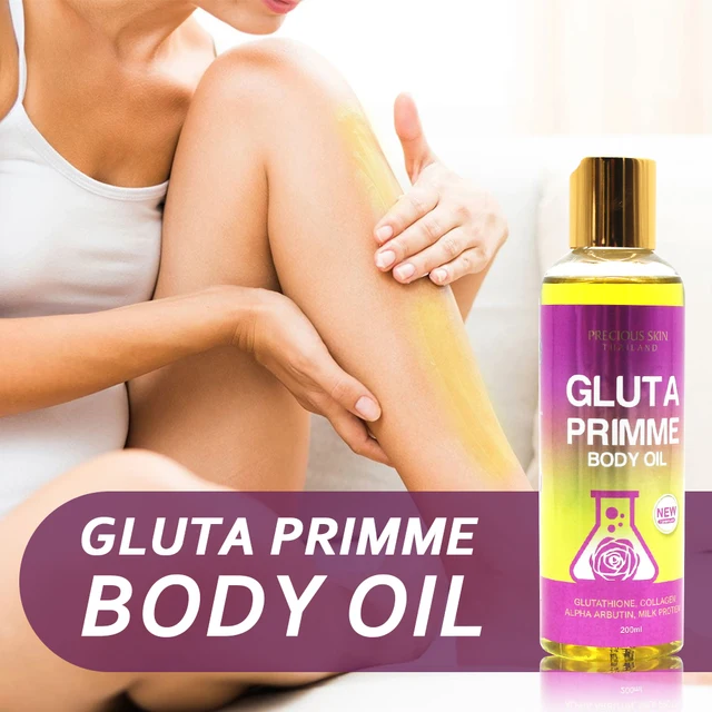 5D Gluta Thaiföld Primme Illóolaj Kollagén Arbutin Tej Protién Fehérítő Tápláló Testápoló Olaj
