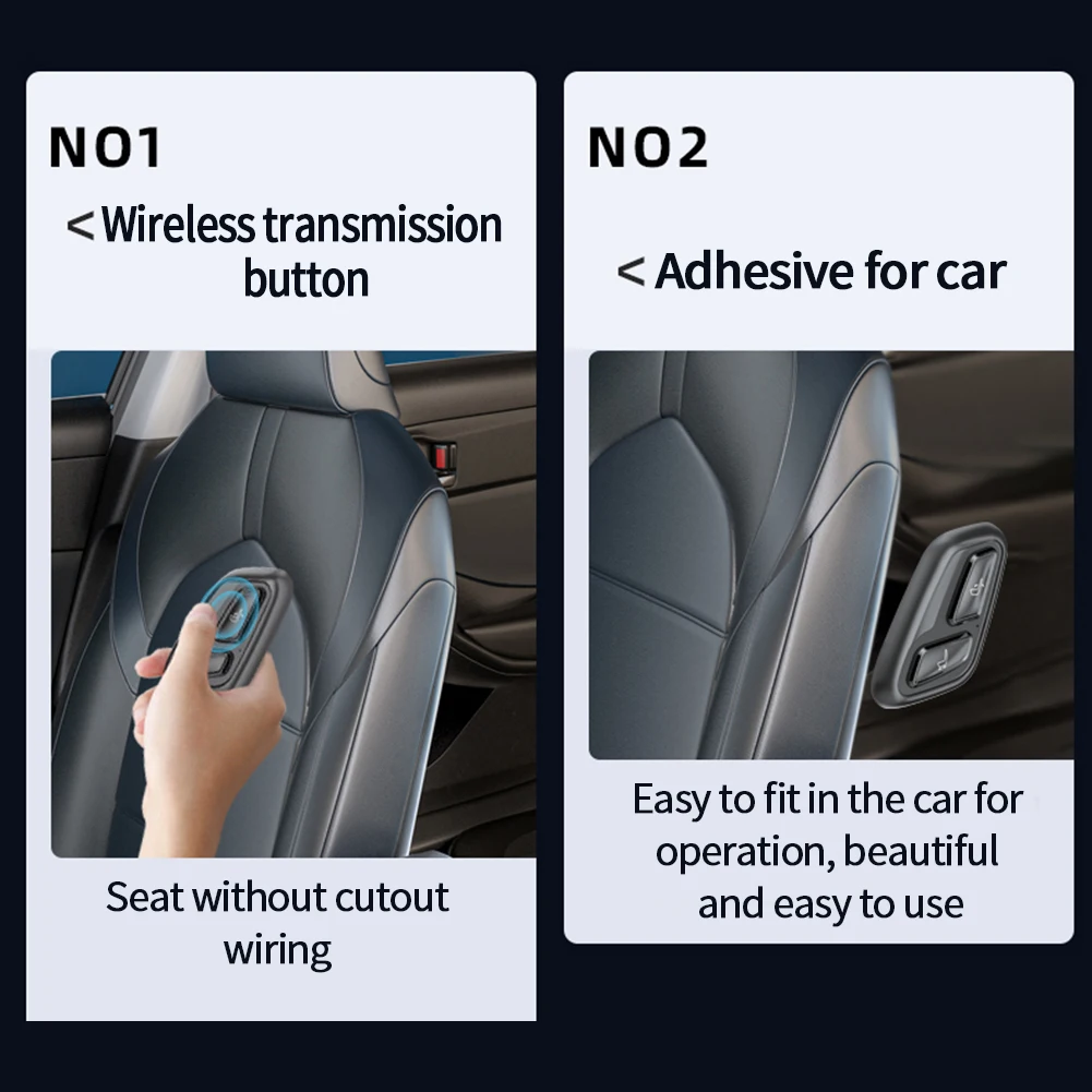 Model 3 Model Y Seat Wireless Button Adjustment For Tesla Model 3 Model Y 2021 2022 Seat Remote Control Interior Accessories