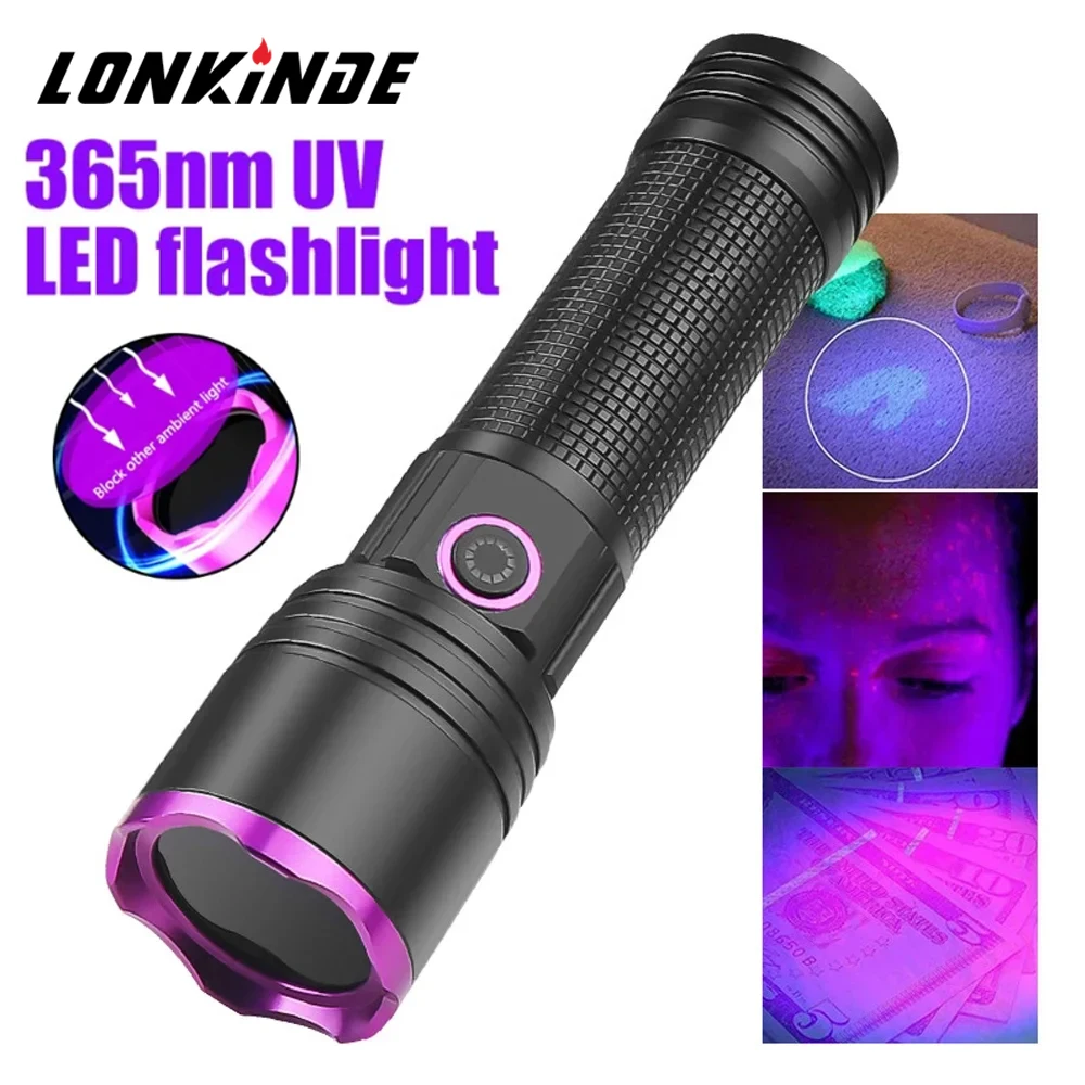 Lampe de poche Puseky UV Black Light 100 LED Rwanda