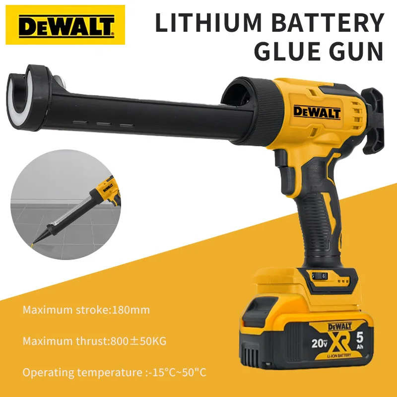 DewaltElectricCaulkingGunForDewaltBattery6GearAdjustableSpeedCordlessCaulkingGunGlassLEDElectricSiliconeGun-AliExpress1420 - Топ инструментов Dewalt