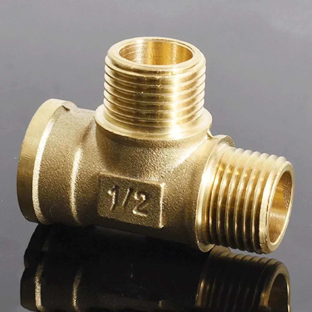 DN15 G 1/2" BSP Male Female Brass Staight Nipple Coupler Union 45 Degee Elbow Y Tee Corner Corss 3 4 Ways Pipe Fitting Connector