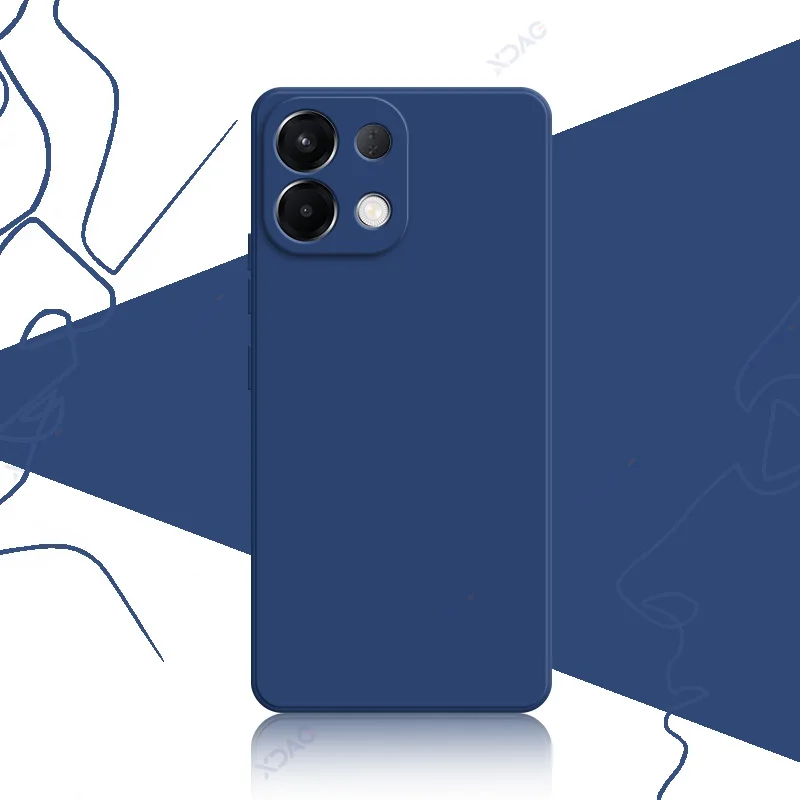 Luxury Dual Liner Protective Phone Case - Full Shockproof Square Liquid Silicone Shield