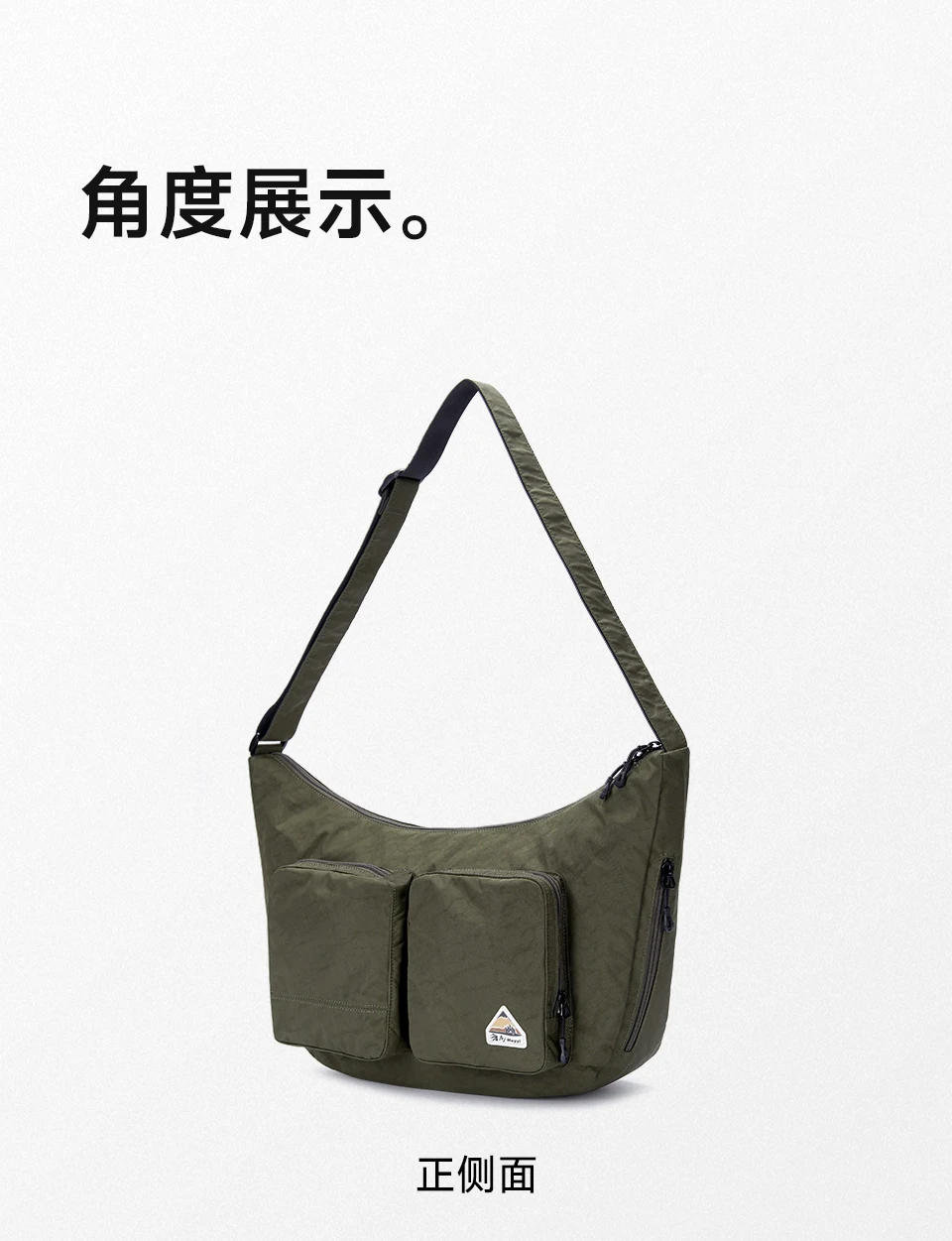 MOYYI Stilvolle Herren-Umhängetasche, große 15-Zoll-Laptop-Umhängetasche, leichte Sport-Reise-Umhängetasche, Design mit mehreren Taschen – Detail 20