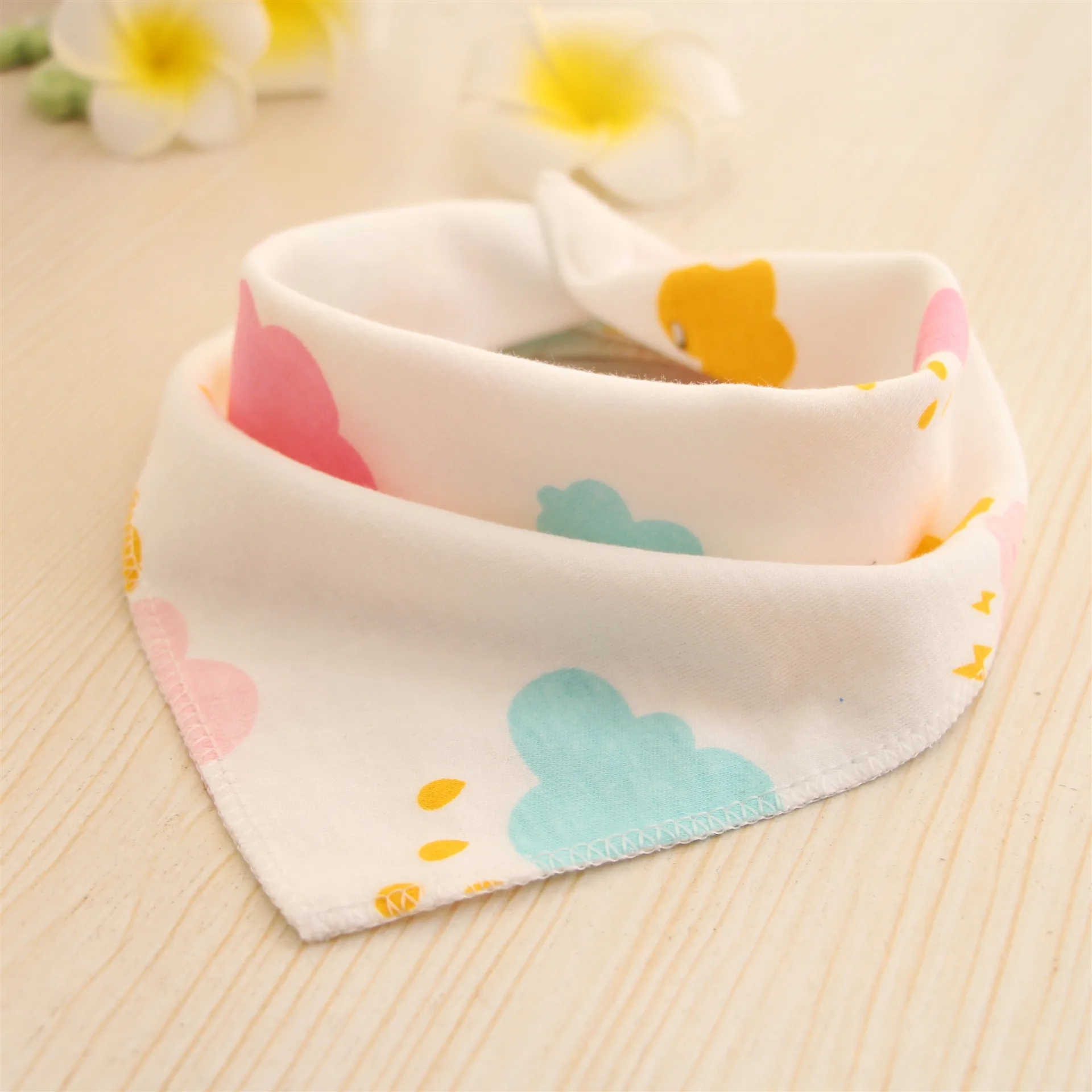 ergo baby accessories New Baby Bibs Triangle Cotton Bandana Bibs for Boys Girls Burp Cloth Baby Scarf Meal Collar Feeding Accessories Saliva Towel Baby Accessories cute	 Baby Accessories