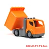 Large Building Blocks Car Model Children's Urban Traffic Accessories Assembled Toy Car Chassis Boat Motorcycle Compatible Duploe 5