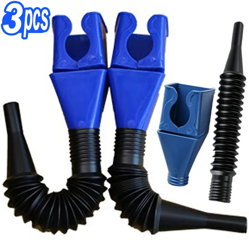 

Car Foldable Refueling Funnel Gasoline Refueling Splash-proof Plastic Funnel Car and Motorcycle Refueling Tool Auto Accessories