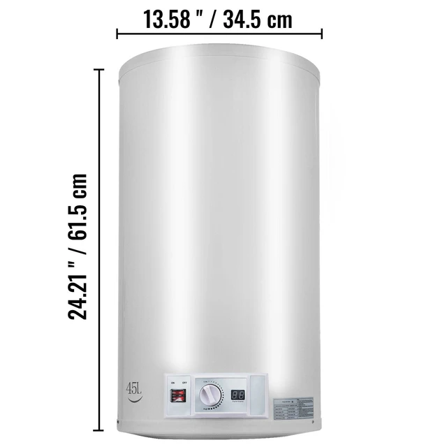80L Instant Electric Water Heater Boiler Cylinder Tank Storage Home  Showering Wall Mount For Bathroom Kitchen - AliExpress