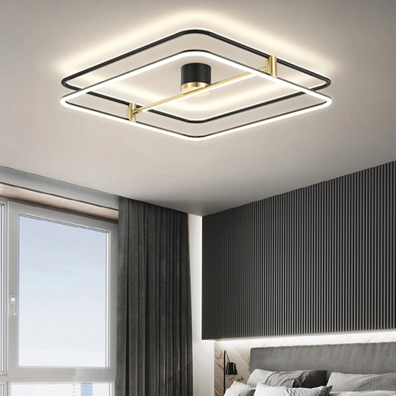 

Modern LED Ceiling Chandelier For Kitchen Dining Room Hotel Reading Room Villa Office Living Room Bedroom Foyer Indoor Home Lamp