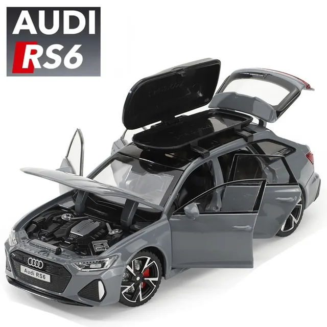 Experimente o Realismofe Imersivo com o Modelo de Carro de Brinquedo 1/32 Audi RS6 Experimente o Realismofe Imersivo com o Modelo de Carro de Brinquedo 1/32 Audi RS6