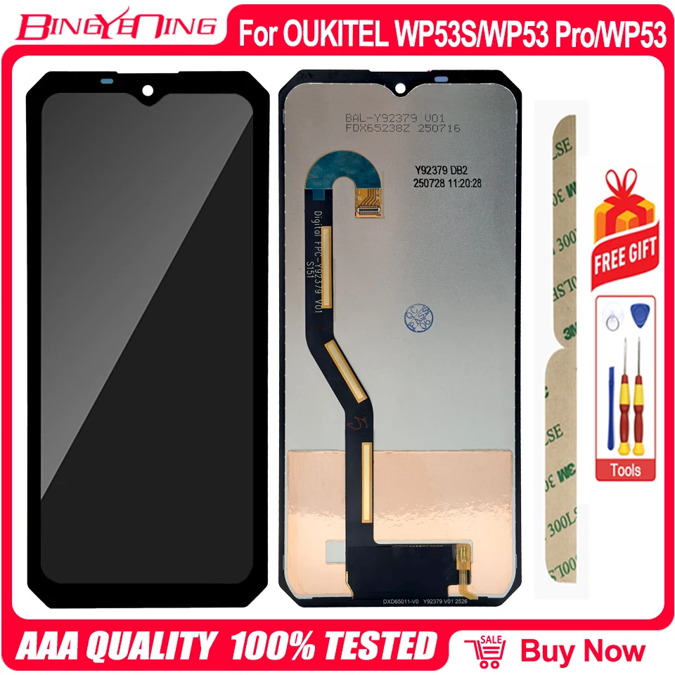 Premium LCD Screen Assembly Replacement for BINGYENING Smartphones