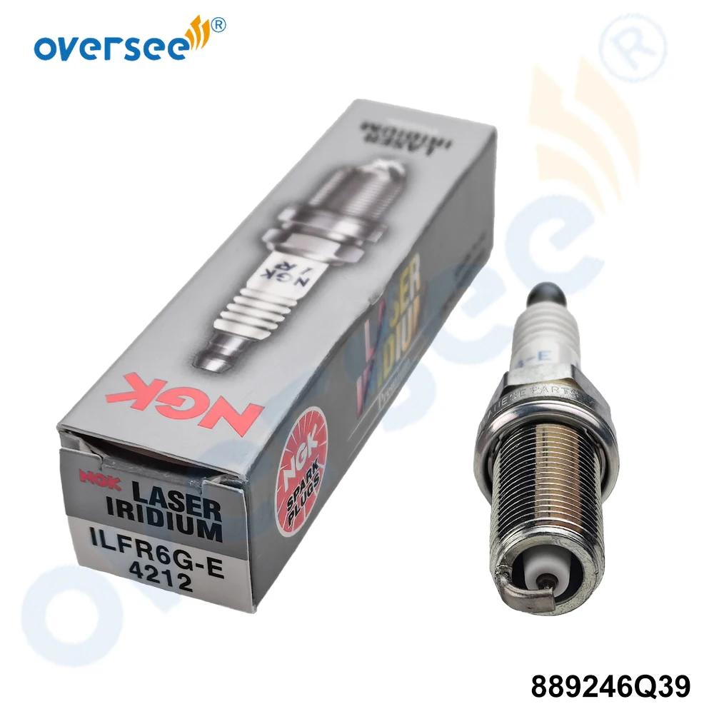 佛 889246Q39 Spark Plug ILFR6GE for Mercury 150-400HP Outboard