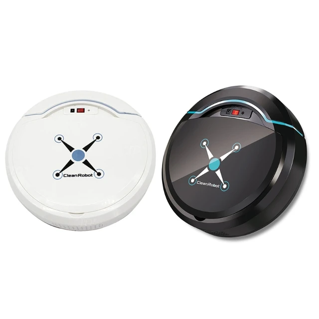 W8KC Auto Robot Vacuum Cleaner 3 Quick Recharged Sweeping/Vacuuming/Mopping Rechargeable for Large Room All Flat Floors