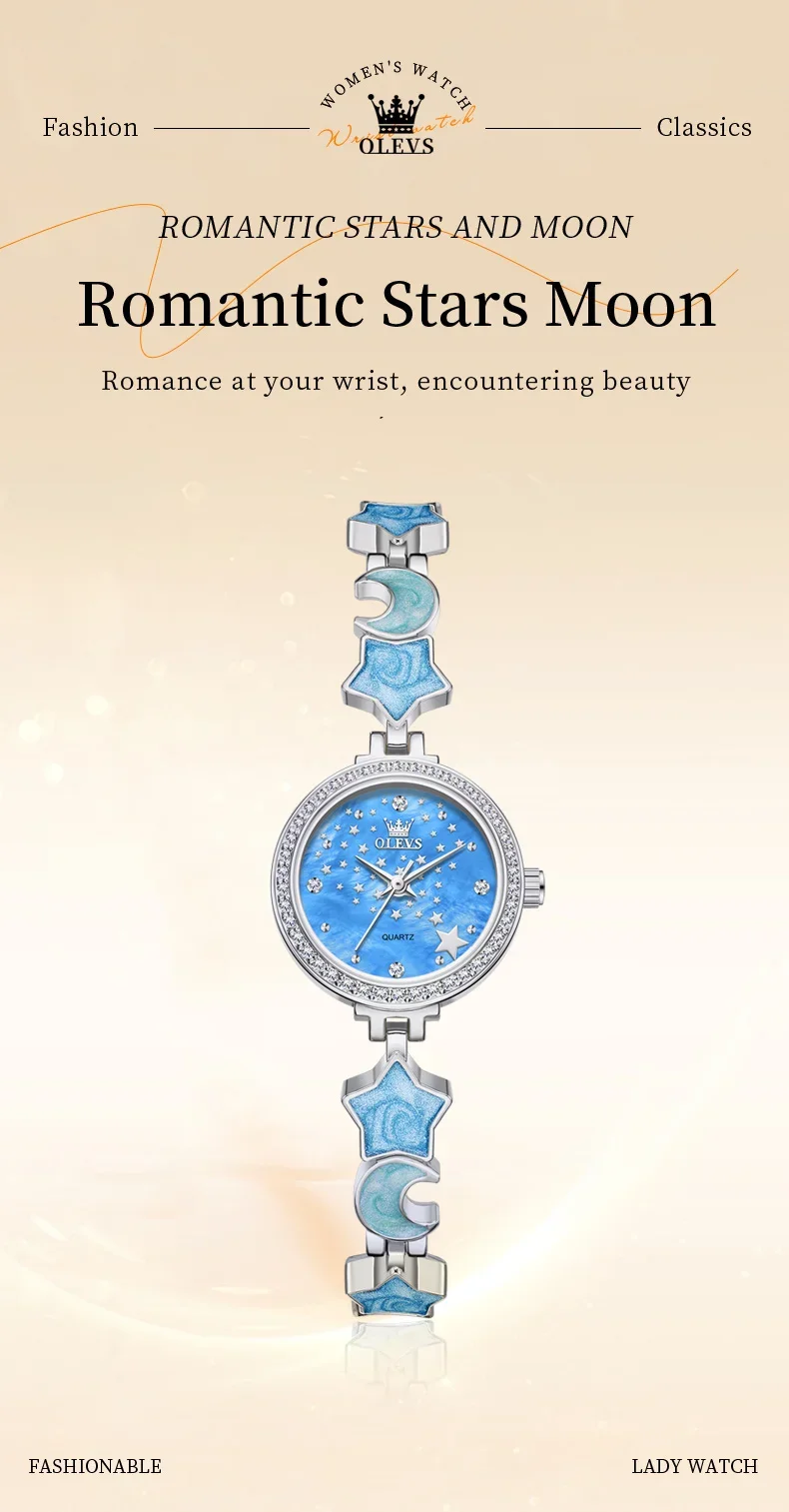 Reloj mujer pulsera acero inoxidable impermeable cuarzo lujo_voghion.com