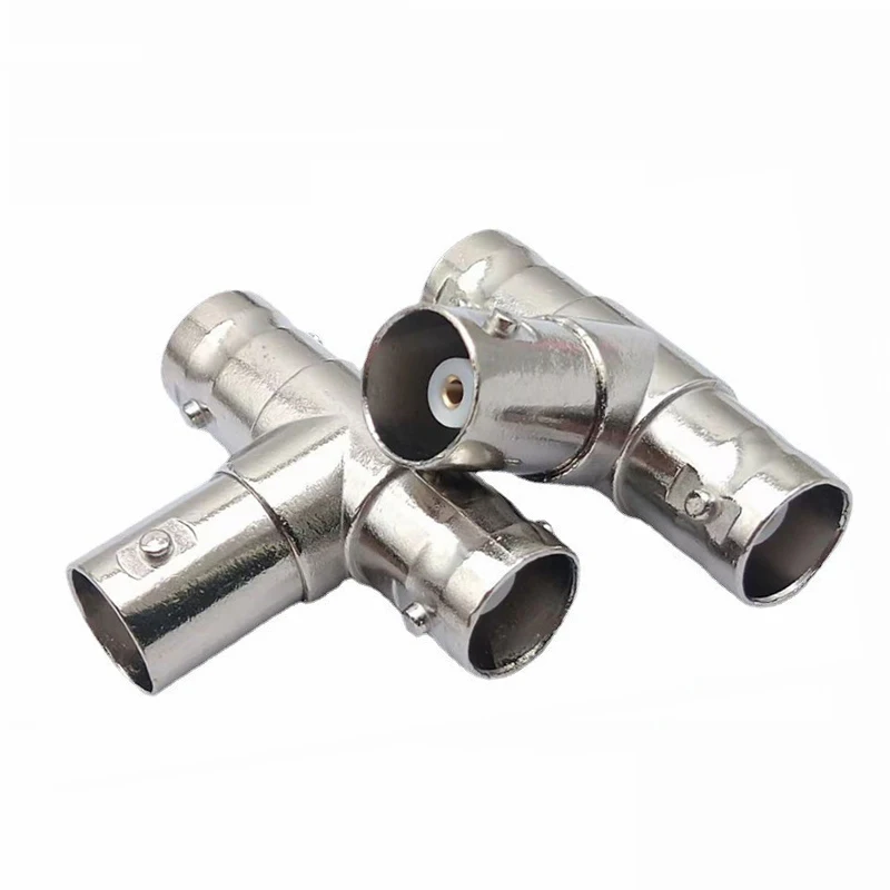 4 teile/los BNC drei-wege buchse BNC t joint T typ Q9 Eine weibliche zu zwei weibliche umwandlung stecker