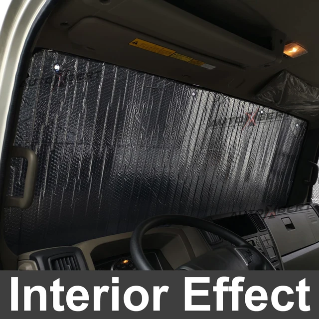 Car Windshield Cover Thick Windscreen Foldable Sun Shade Cover Front Anti-UV Ray Block Sun Protection For Truck 220cmx80cm 4