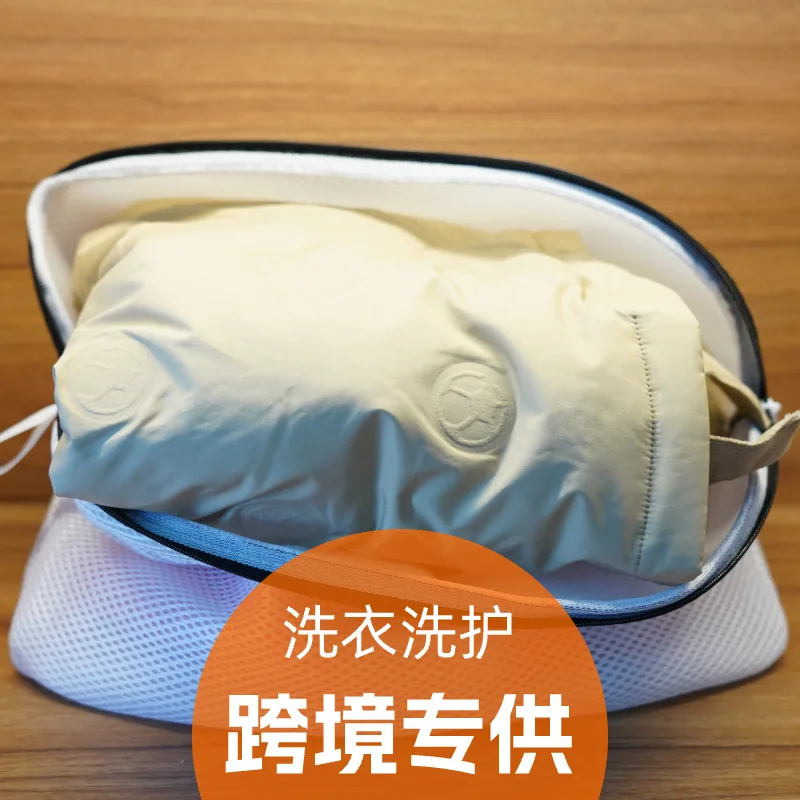 Mesh Laundry Bag Washing Machine Shoes Bag with Zips Travel Shoe Storage Bags Protective Clothes Storage Box Organizer Bags 4