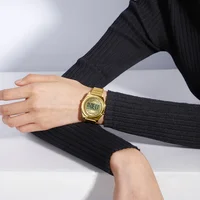 New NAVIFORCE Women‘s Stainless Steel Strap Watch Date Display Hardened Glass Movement Lady Watches Luxury Digital Clock Gifts