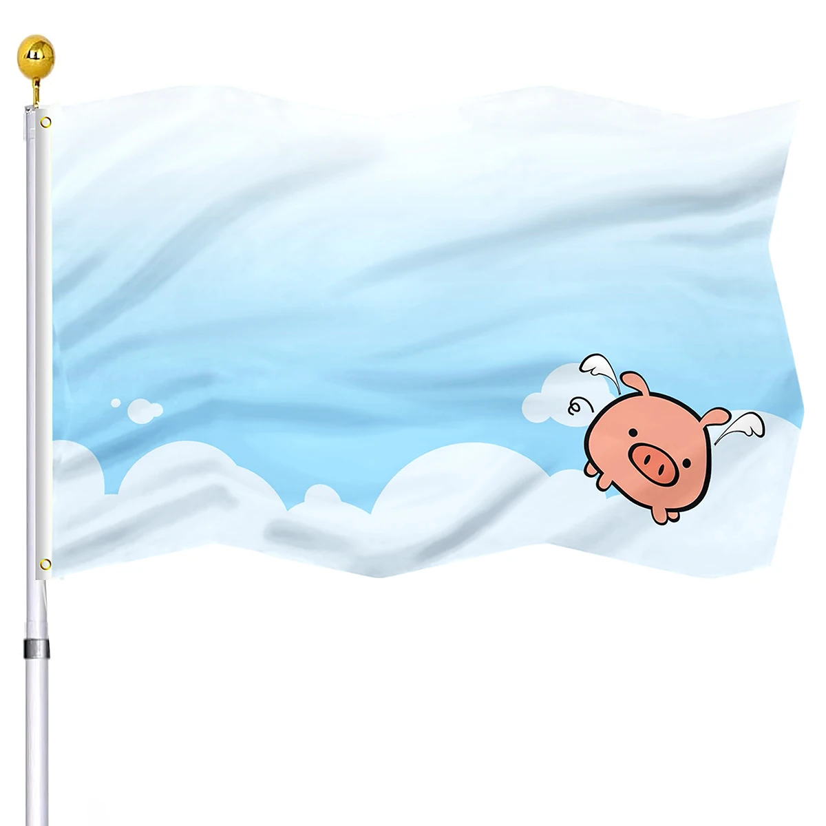 Premium Flagge Surfen Parade Flag Lebendige Farbe F Produktbild-Vorschau 9