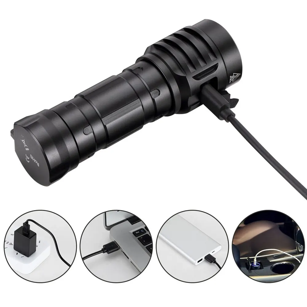 Sofirn IF25A BLF Anduril Powerful USB C Rechargeable LED Flashlight 21700 Lamp 4000lm 4*SST20 Torch led flashlight,led flashlights