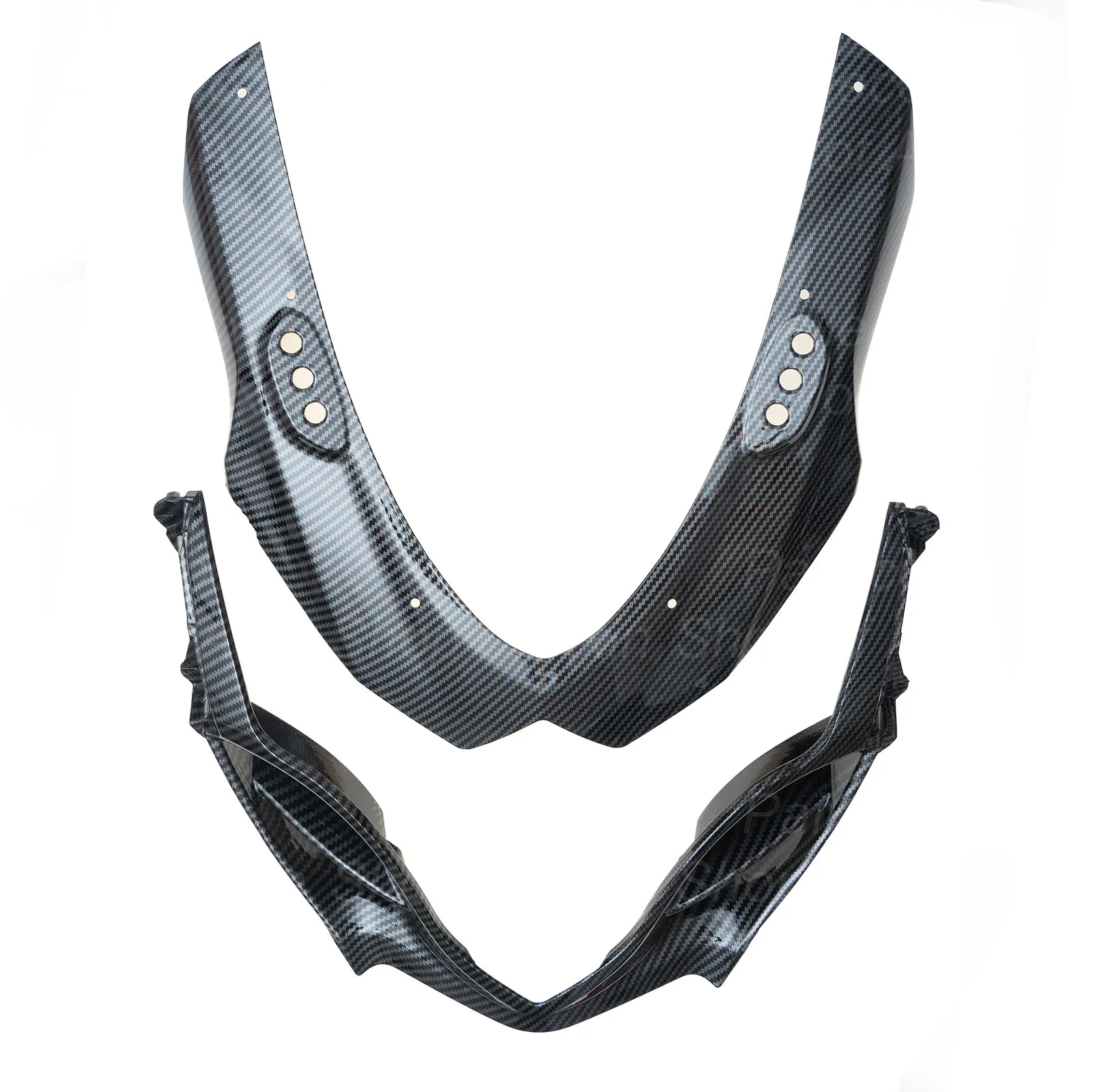 

Carbon Fiber Pattern Upper Front Fairing Nose for Suzuki GSXR GSX-R 1000 2009-2016 K9