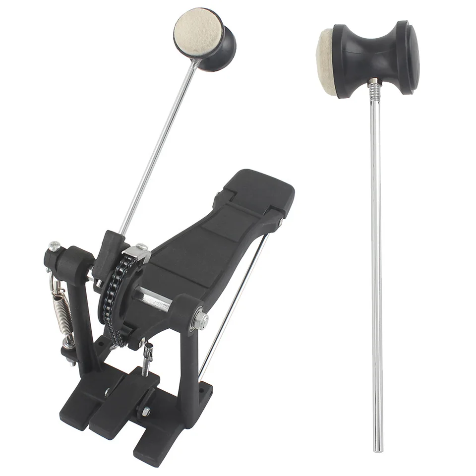 Chaîne De Pédale De Batterie En Acier Inoxydable - 18cm - 3 Styles - Compatible Avec La Plupart Des Pédales Kick