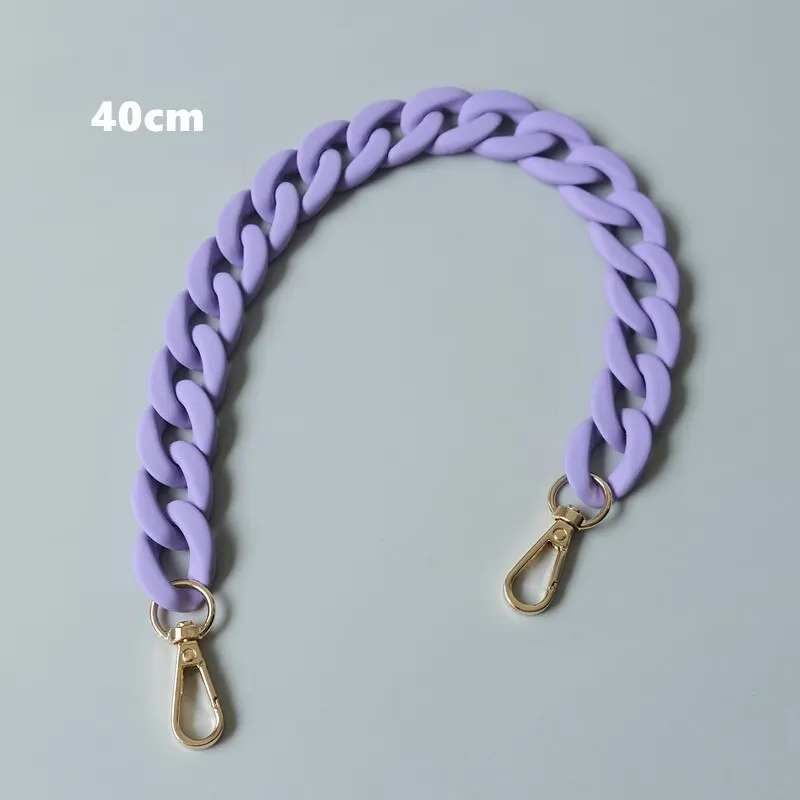 40 cm Damen-Taschengurt, Ersatz, langes Panel, breite Taschenkette, fortschrittliches Kettenzubehör, modisches Taschenzubehör – Detail 14