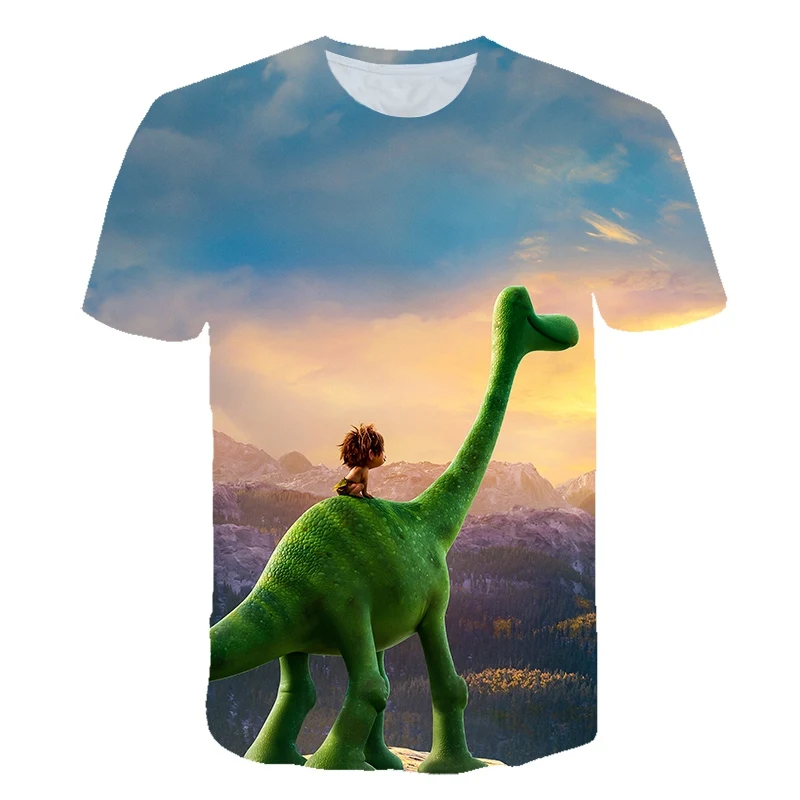 t shirt design Kids Boys Dinosaur T shirts Baby Cartoon 3D Print Short Sleeve Jurassic Park Tops Children Fashion Tshirt 4-14 Years Kids TShirt striped t shirt