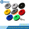 1 Pcs 6 Inch Power Scrubber Cleaning Brush with M14 Thread Drill Adaper for Cleaning Carpets Kitchen and Bathrooms Car Interiors 1